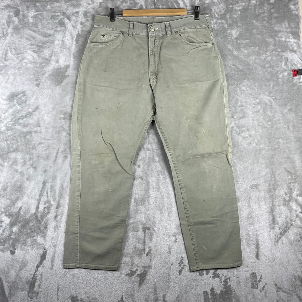 True Vintage 50s Penneys Foremost Denim Jeans Pants Mens 34x27 As-is Holes